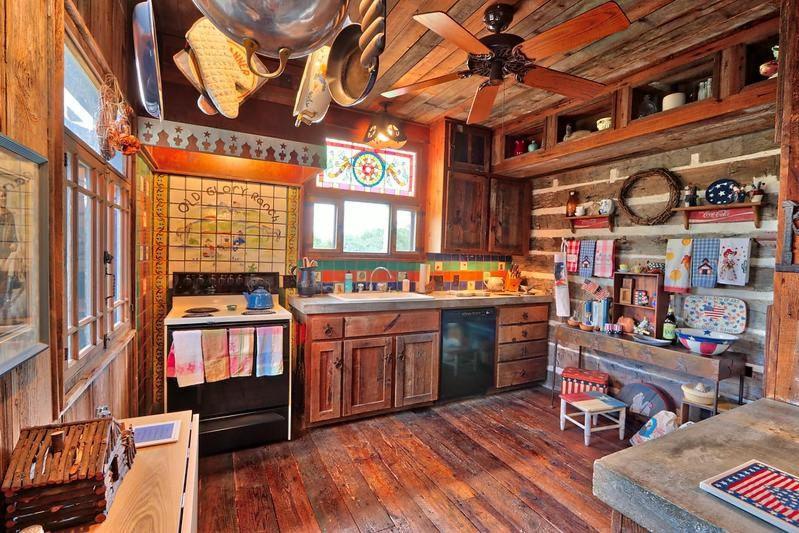 Log Cabin At Old Glory Ranch Wimberley Exteriér fotografie
