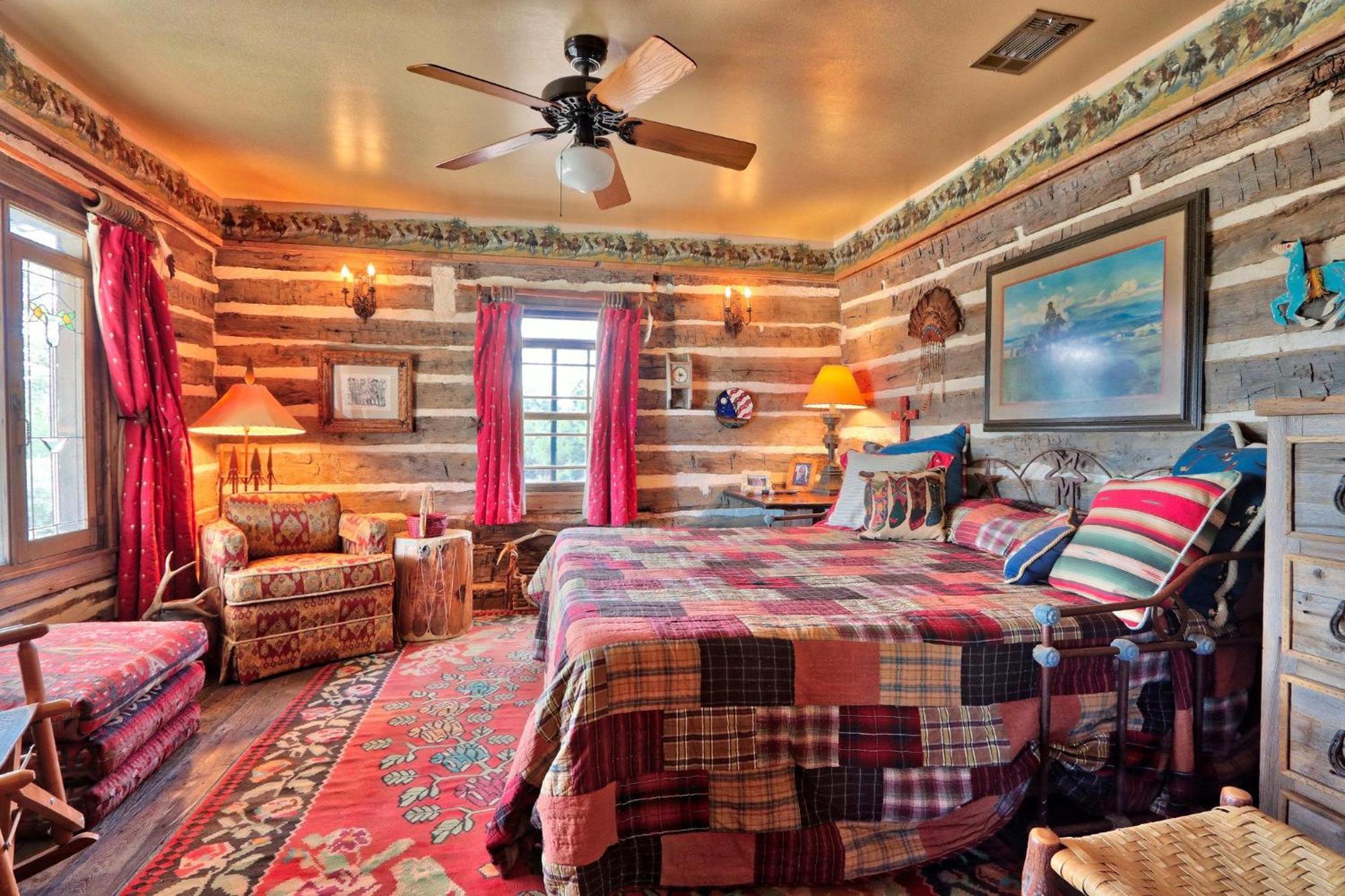Log Cabin At Old Glory Ranch Wimberley Exteriér fotografie